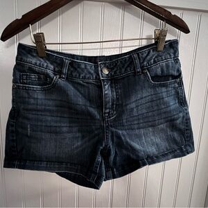 Elle Dark Blue Jean Shorts